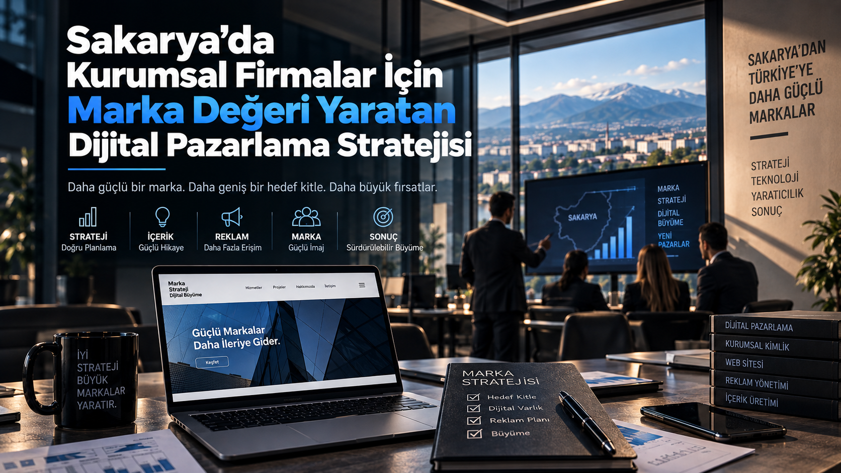Sakarya kurumsal firma marka danışmanlığı dijital pazarlama stratejisi